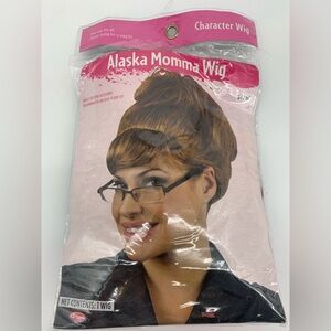 Blonde Bob Updo Cinderella Alaska Momma Wig - Sara Palin
